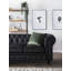 Mizelle Faux Leather Sofa