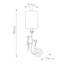 Eidson Steel Armed Sconce-585593515