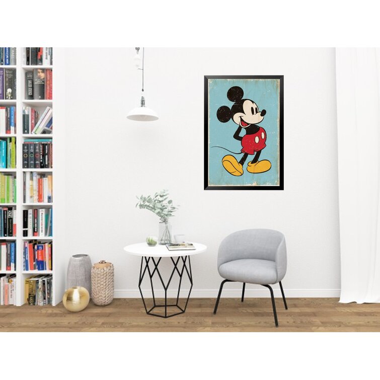Mickey Mouse CANVAS Wall Art Home Decor, Disney Characters, Pop Art,  Street Art