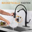 Robinet de cuisine à une poignée avec douchette amovible-104650702