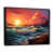 Black Floater Framed