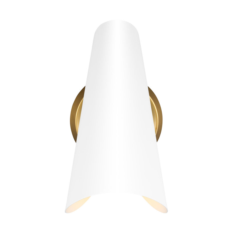 Steel Spotlight, Matte White