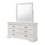 Commode 6 tiroirs avec miroir -1395515155