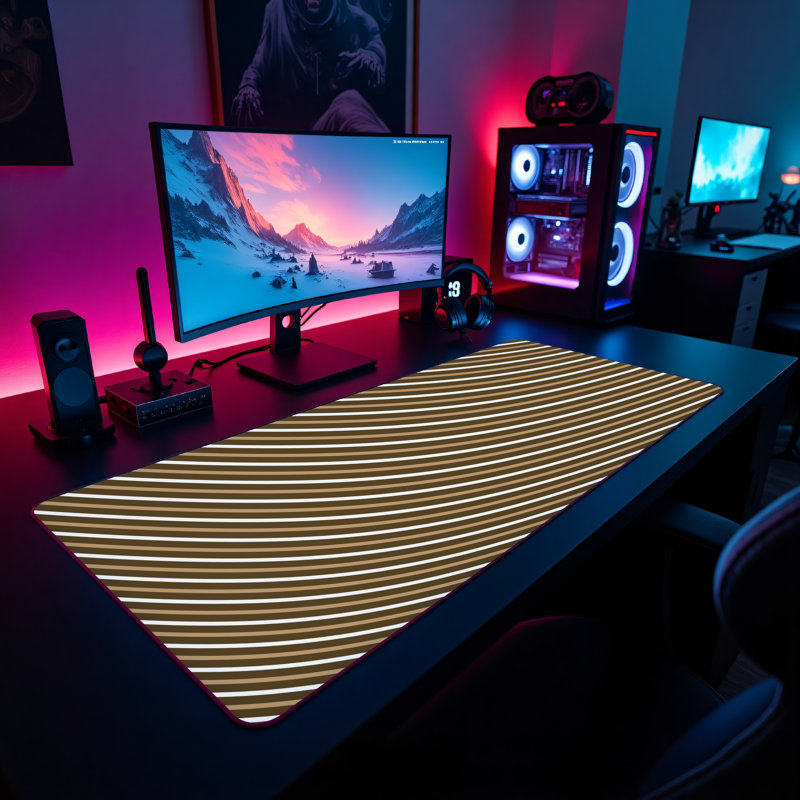Polyester Desk Pad, 23.6x13.8