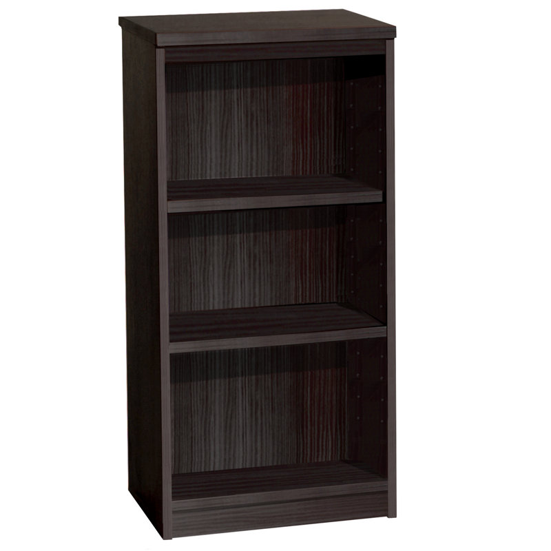 Moreno 48cm W Standard Bookcase, Black Havana