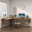 Bureau brun en bois massif en forme de L-1585387912-1585387638