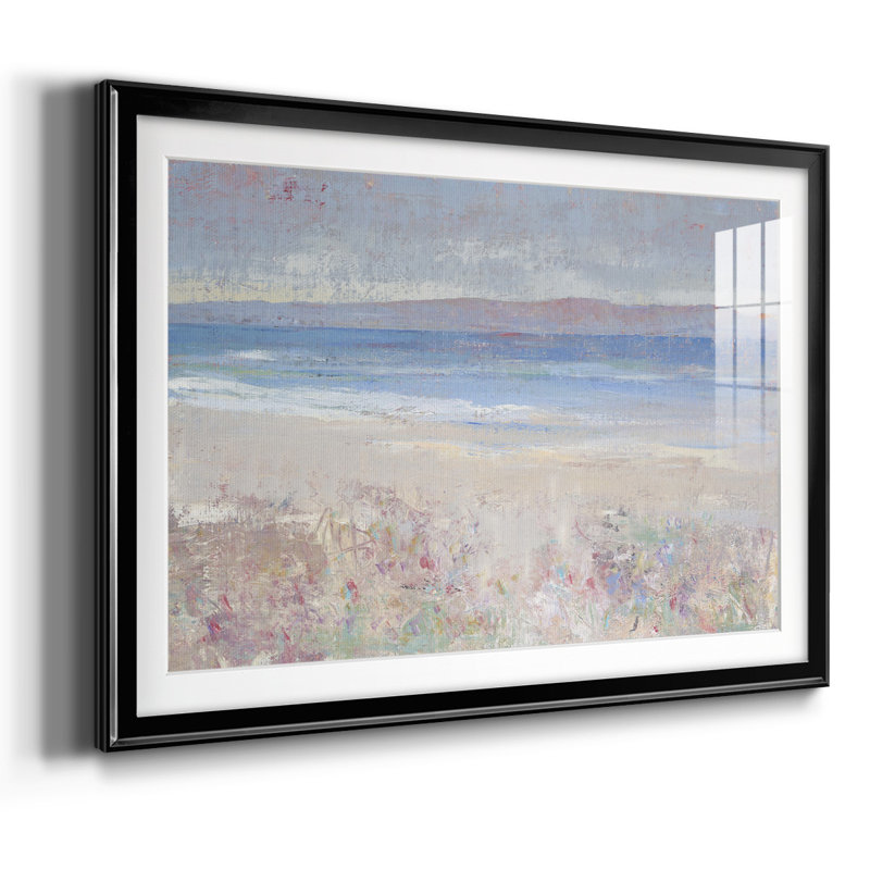 Textures de plage I, Noir, H 15 po x l 21 po x P 1,5 po