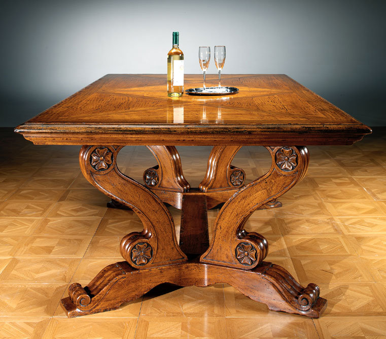 Extendable Solid Wood Dining Table