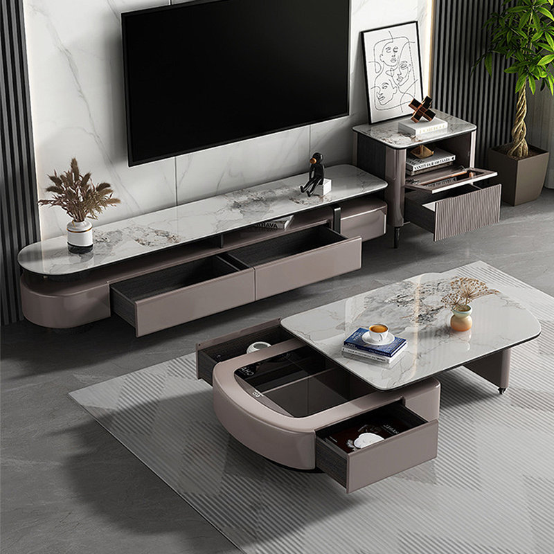 Ensemble de meuble télé moderne et minimaliste