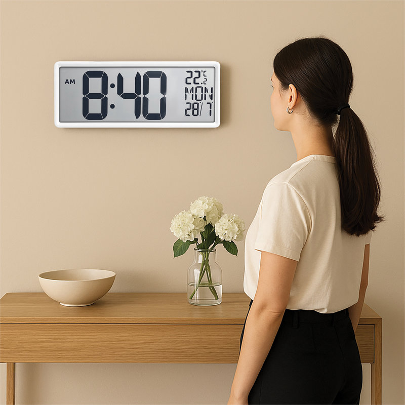Digital Wall Clock