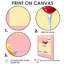 Impression sur toile «Straight Up, sans glace, canneberge cosmopolite I»-108947737-108947740