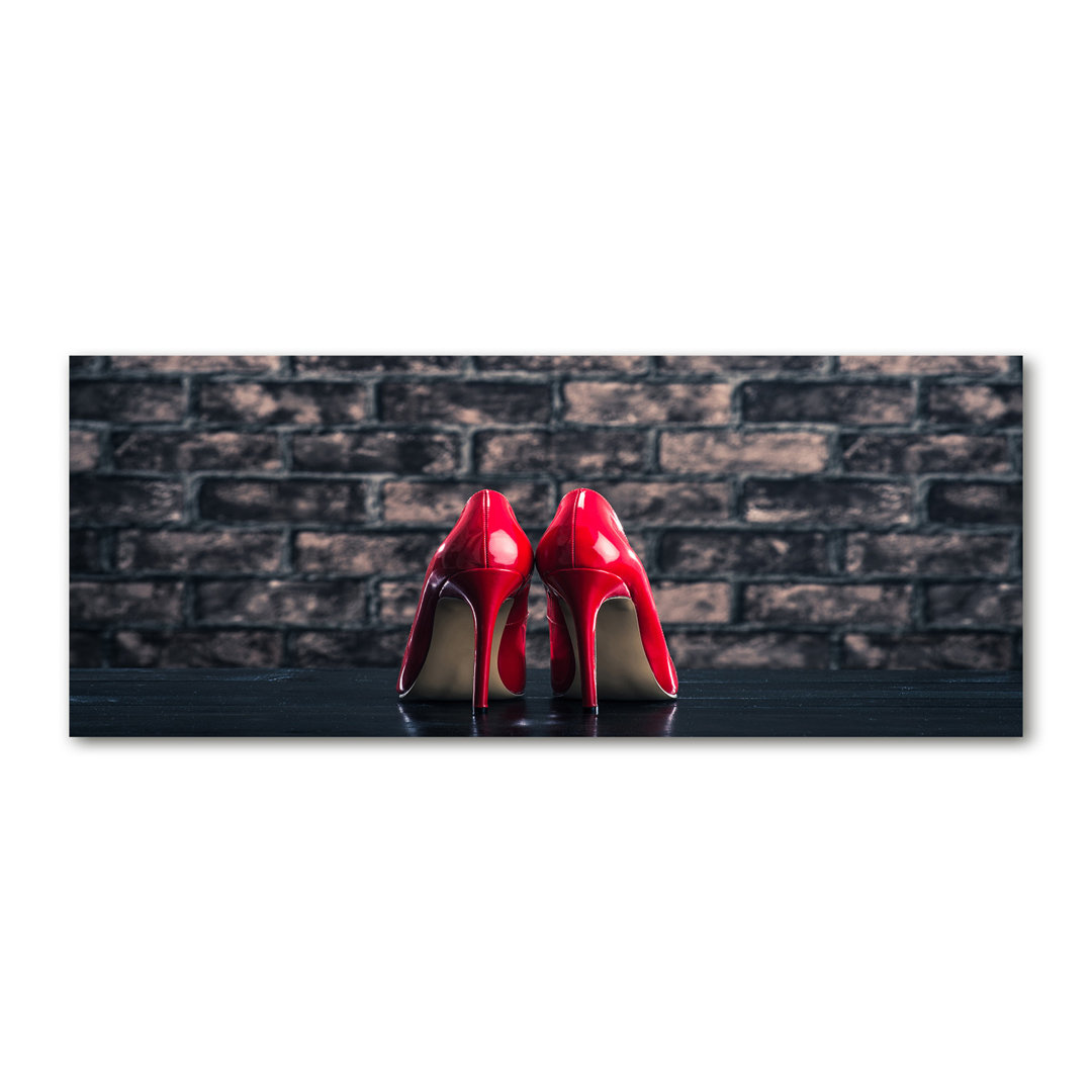 Red Heels - Kunstdrucke auf Leinwand