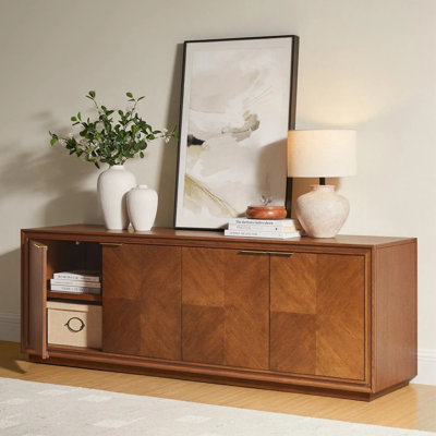 Retro simple and light luxury sideboard