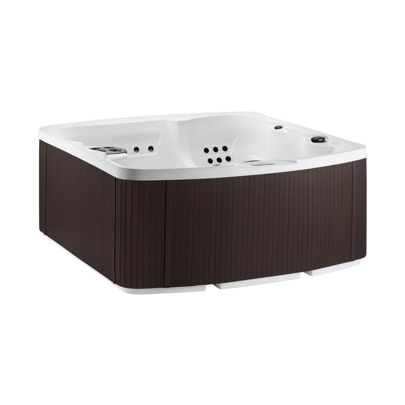 Lifesmart Spas LS550 Plus 230 Volt 5-Person 65-Jet Rectangle Hot Tub with Ozonator