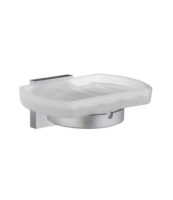 Soap Dish, Brushed Chrome
