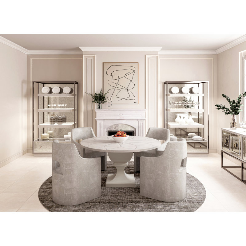 Mezzanine 46'' W Solid Wood Shelving Unit