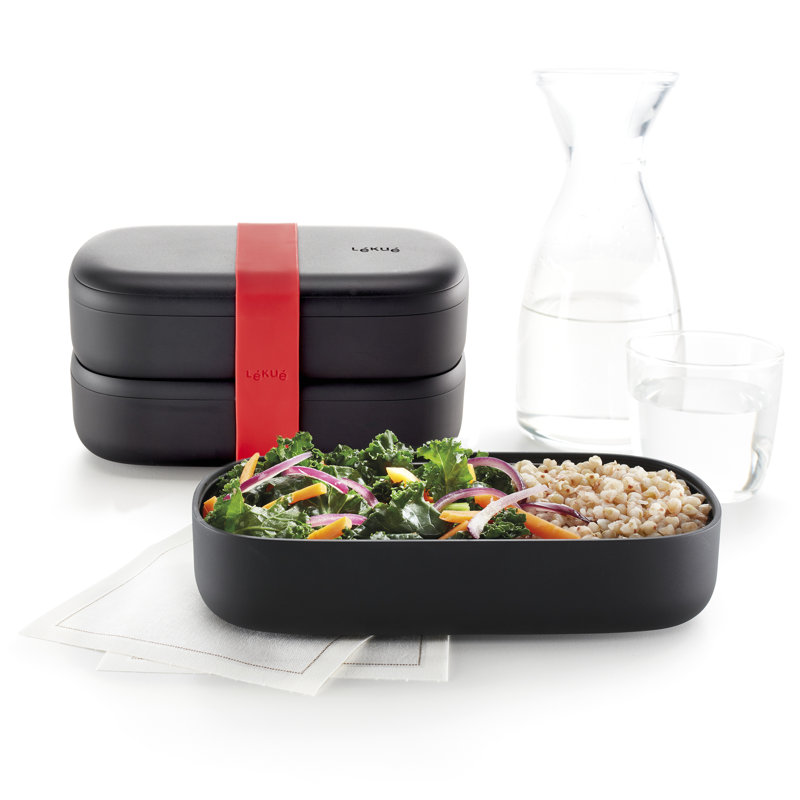 Lékué LunchBox To Go, Black