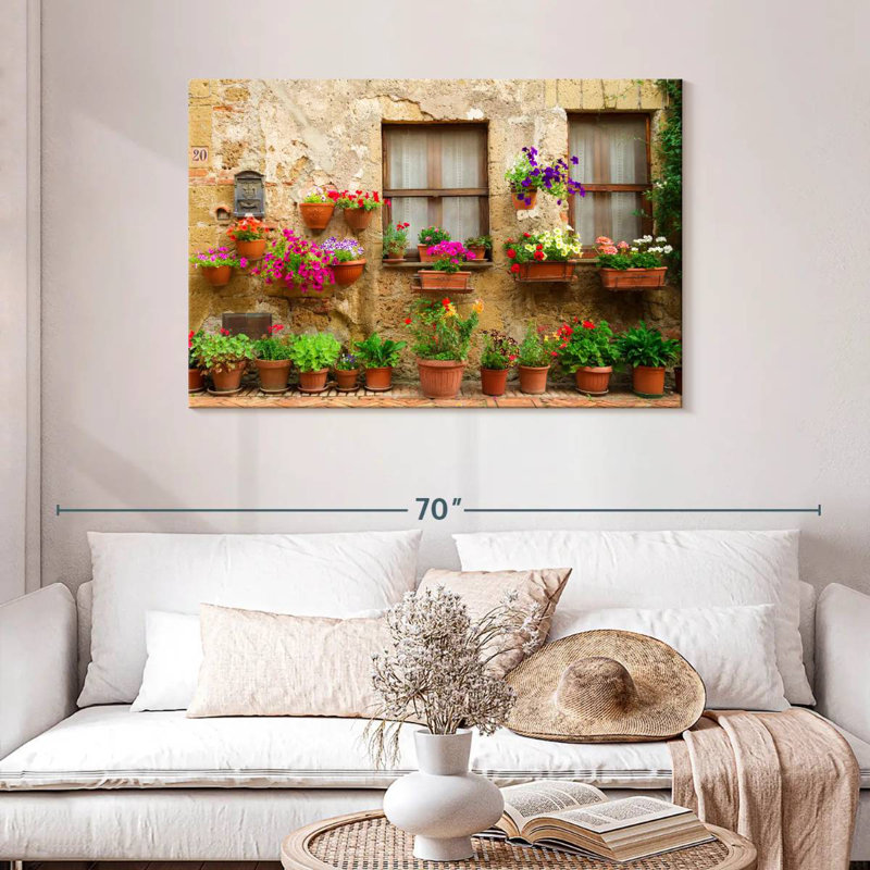Lilie - Jardin de fleurs italien, H 30 po x l 45 po