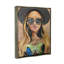 Femme à la mode Luna Moth City Reflection par Stacy Gresell - Peinture-75750344-75750347