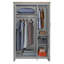 Aquitaine 3 Door Manufactured Wood Wardrobe-1851369063