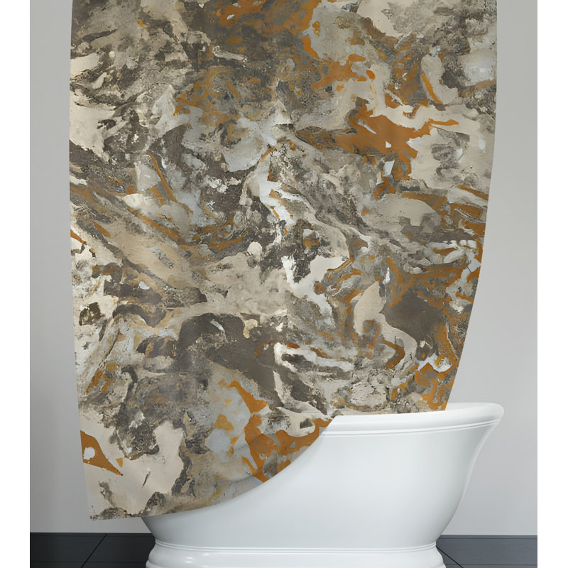 Rideau de douche Sigleyville Desert Camo, H 72 po x l 70 po