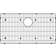 Elkay Crosstown Stainless Steel 26-3/8" x 14-3/8" x 1-1/4" Bottom Grid