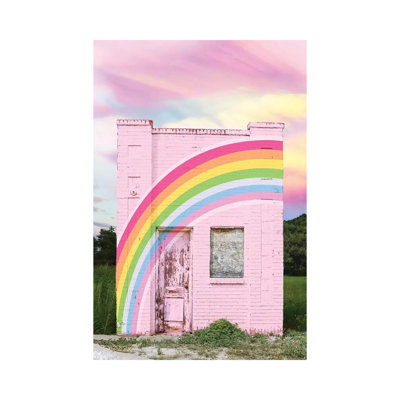 Abandonné arc-en-ciel par Erin Summer - impression sur toile tendue