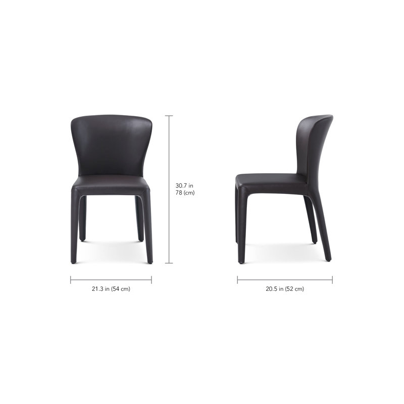 Vienna Upholstered Dining Chair, Black