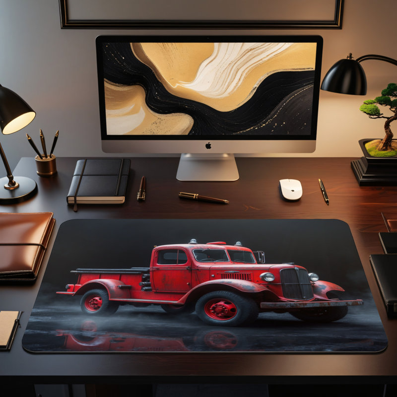 Polyester Desk Pad, 31.5x15.5