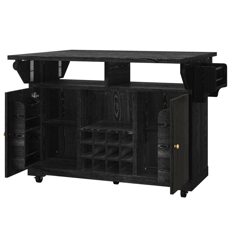 142.5 cm W Kitchen Island with Top