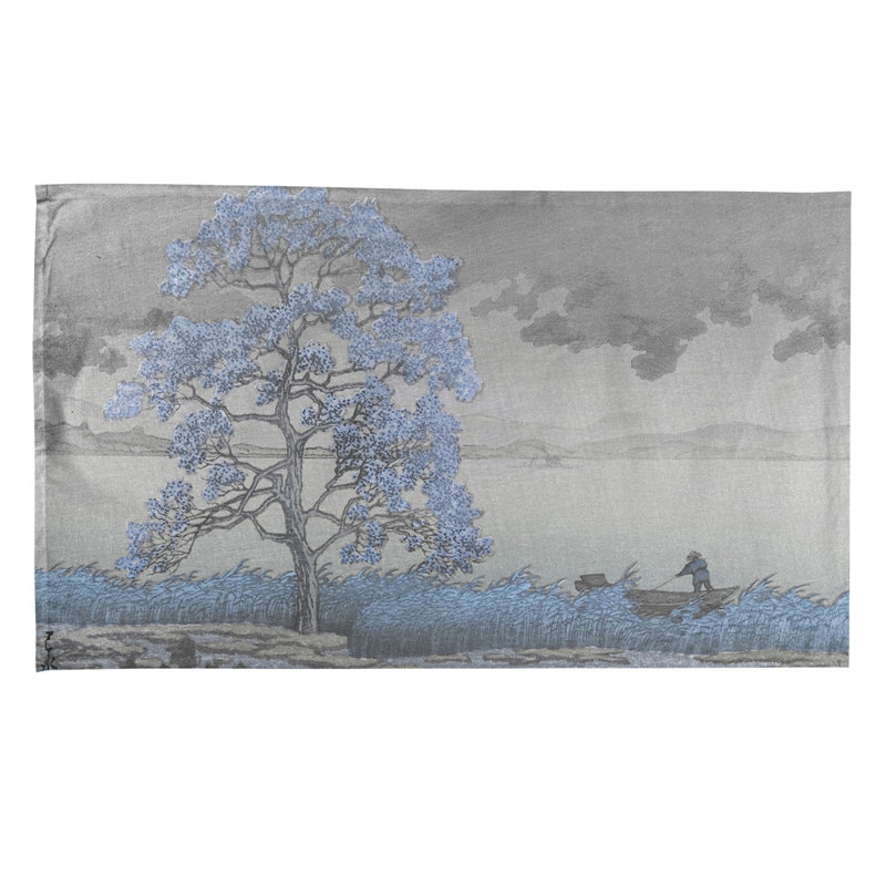 Tea Towel Kitchen Towel, Poly Twill, Blue