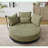 52.75'' Oversized Round Swivel sofa-963571766
