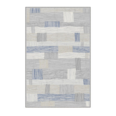 Premium Hall Carpet, 2.6 x 6.6 Feet, 100% Polyester, 0.3 in Pile Height | Antibacterial, Non-Slip Underside, Machine Washable | 3D Digital Print Design, Durable & Stylish for Entryways, Living Rooms & More