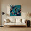 Art mural bleu sport-464032578