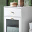 Wood Cabinet Laundry Hamper
