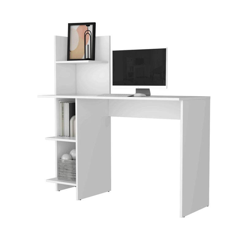 Bureau d'écriture à quatre tablettes, Blanc