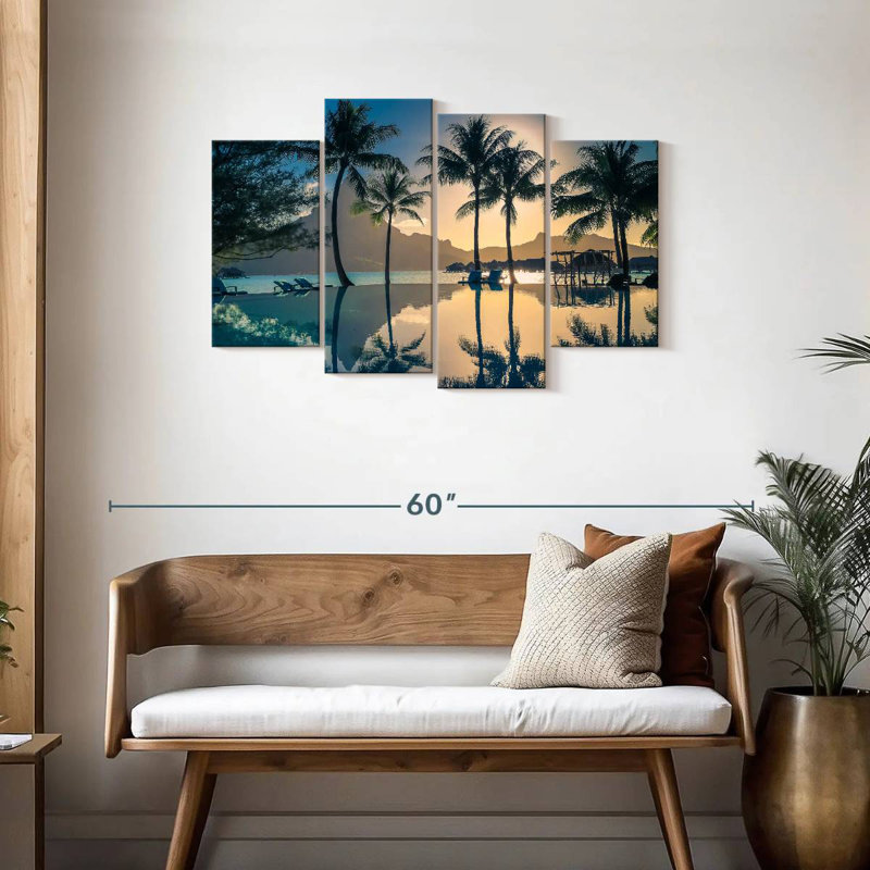 Gillard Retro Bora Bora Gillard, 27" H x 43" W