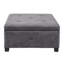 Banc de rangement rembourré en polyester Chingiz-138361971