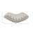 Chic Ruffle Stone-Finish Bowl