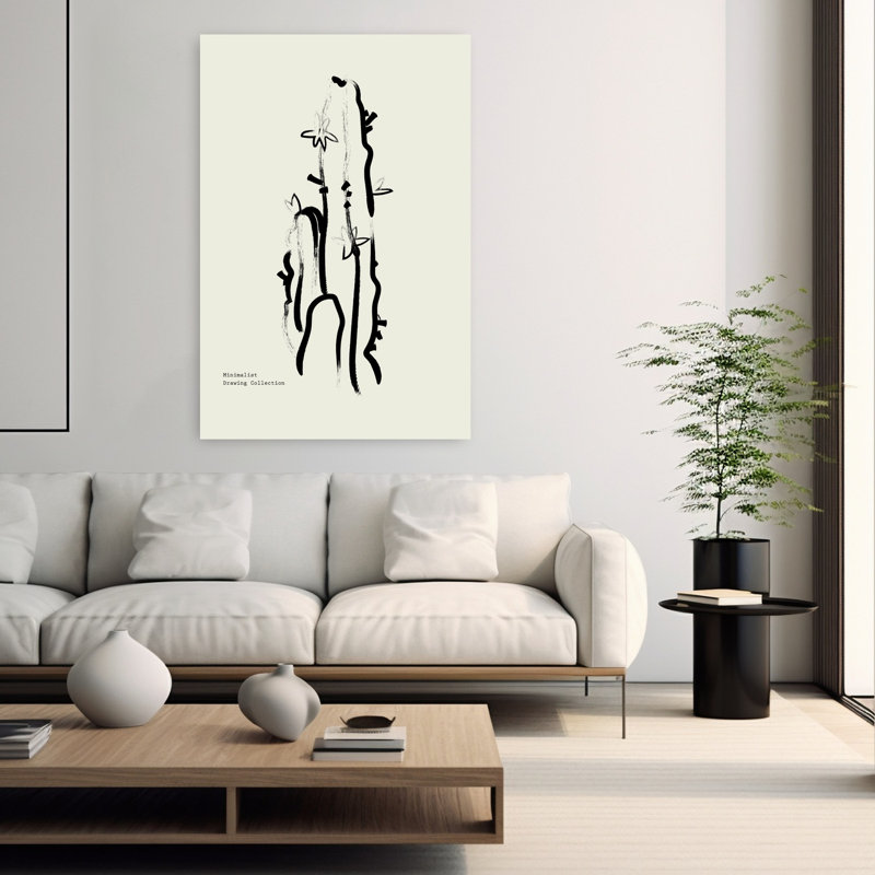 Art contemporain Art contemporain, H 60 po x l 40 po