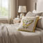 Coussin décoratif à imprimé bloc 12 po x 12 po