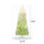 Arbre de Noël 6 pi / 7,5 pi pré-éclairé, arbre de Noël artificiel floqué mince, branches articulées et support en métal pour la maison, le bureau ou les fêtes-2054314725-2054314724