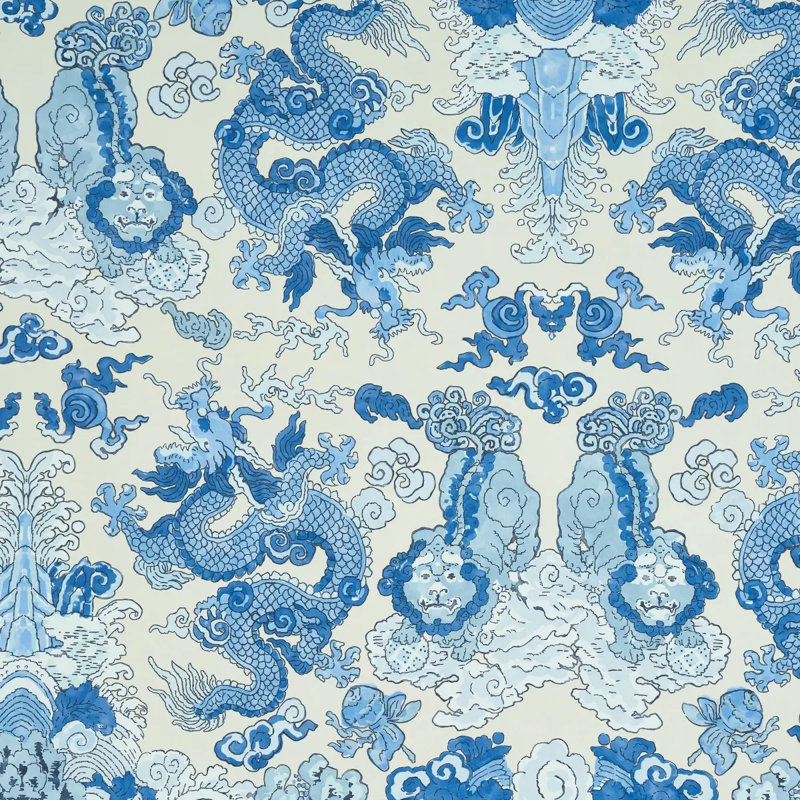 Magic Mountain Dragon, Porcelaine