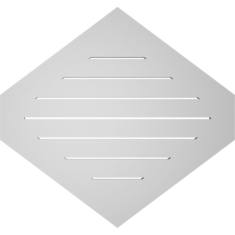 Pente verticale verticale en uréthane 9 pi, H 1 po x l 34 po x L 32 po