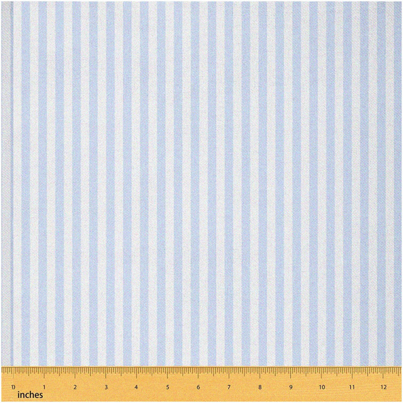 Stripe Chic Modern Geometry Fabric 2 Yards