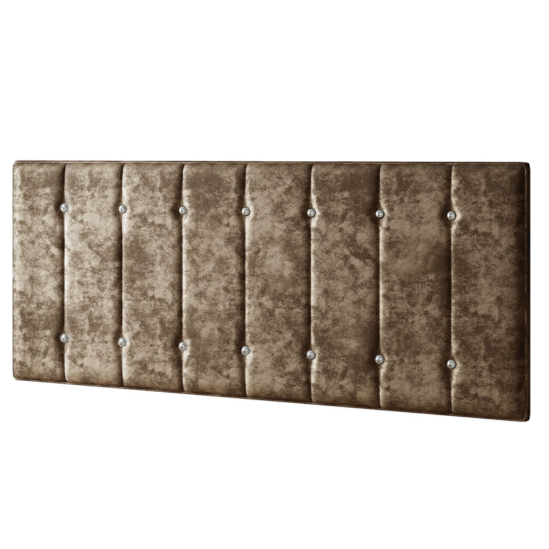 Chih Upholstered Headboard, Double (4'6), Truffle