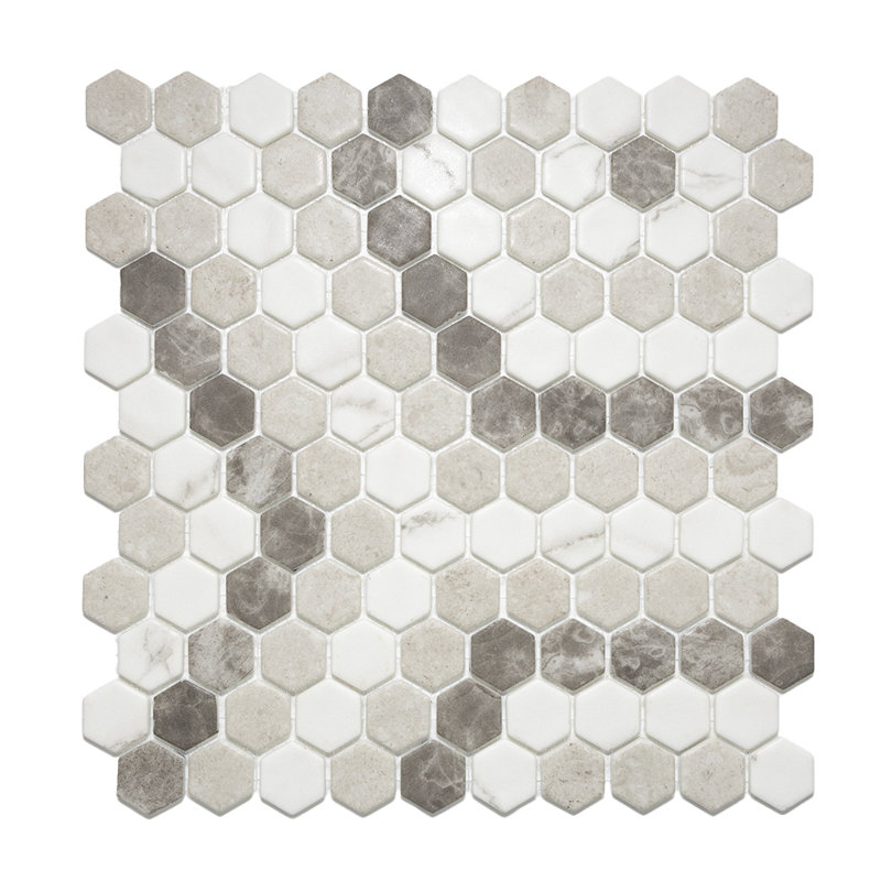Carreau de mosaïque en verre 1,25 "Eterna