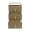 Table de chevet 3 tiroirs 23 x 15,7 x 11,8 po-2132964432