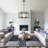 6 - Light Farmhouse Geometric Candle-Style Square / Rectangle Lantern Chandelier-2139938893-2126568595