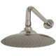 Kingston Brass Shower Scape 7-3/4-Inch Round Raindrop Brass Shower Head with 12-Inch Shower Arm
